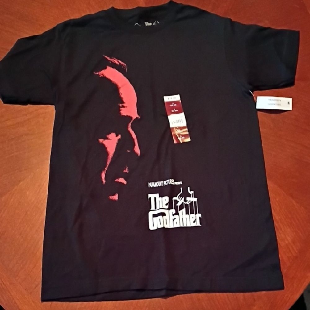 The Godfather Black T-Shirt - Size: S    (1054)